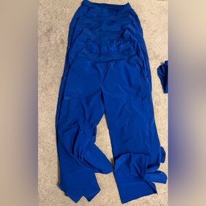 4 PAIRS DICKIES GALAXY BLUE EDS ESSENTIALS SCRUB PANTS  SZ SMALL *LIKE NEW*